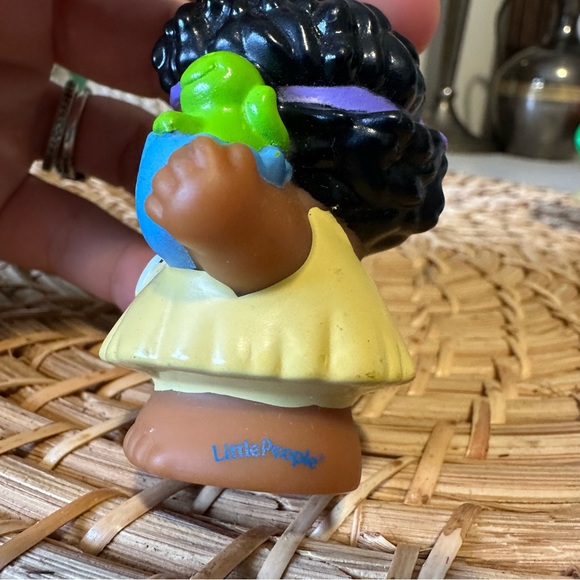 Fisher-Price Little People Jungle Boy and Girl Dinosaur Vintage - Picture 5 of 6